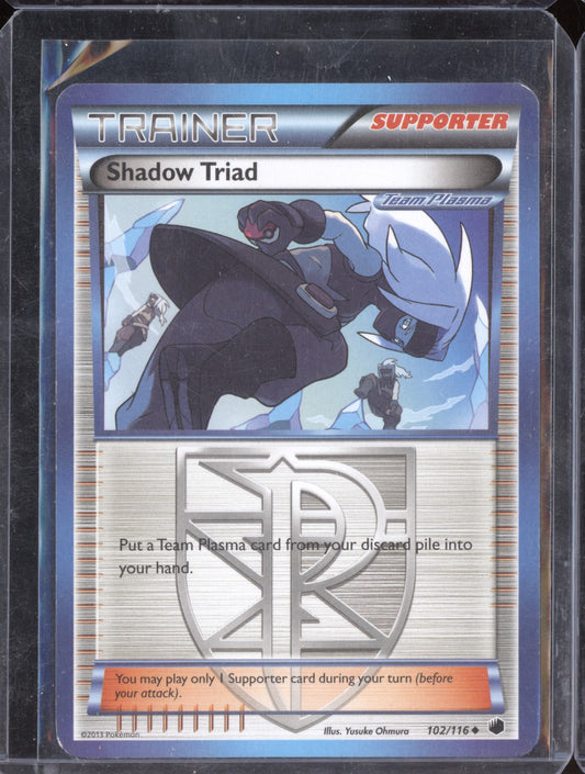 Shadow Triad 2013 Pokemon Plasma Freeze Reverse 102/116