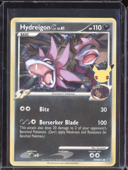 Hydreigon C 2021 Pokemon Sword & Shield Promos Promo SWSH138