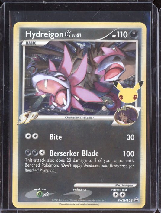 Hydreigon C 2021 Pokemon Sword & Shield Promos Promo SWSH138