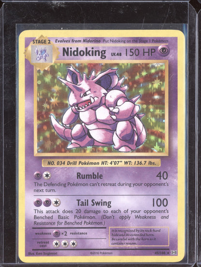 Nidoking 2016 XY Evolutions 45/108 Holo