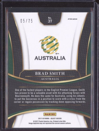 Brad Smith 2017-18 Panini Select Terrace Orange 5/75