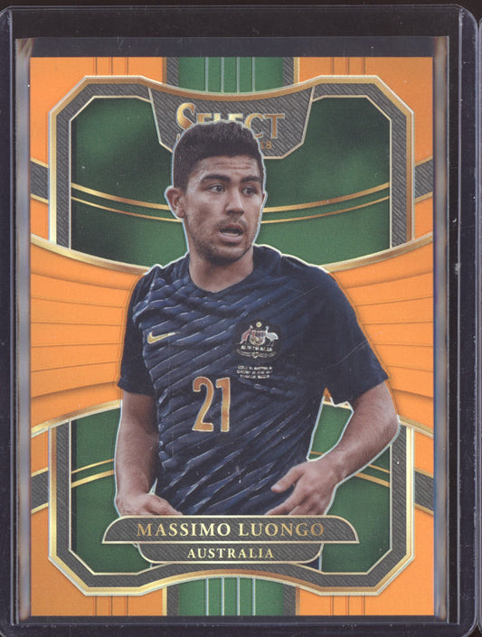 Massimo Luongo 2017-18 Panini Select Terrace Orange 35/75