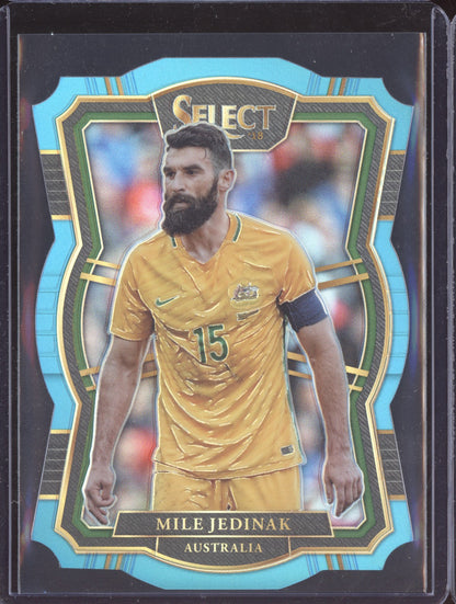 Mile Jedinak 2017-18 Panini Select Mezzanine Light Blue Die Cut 235/249