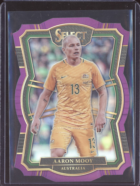 Aaron Mooy 2017-18 Panini Select Mezzanine Purple Blue Die Cut 117/149