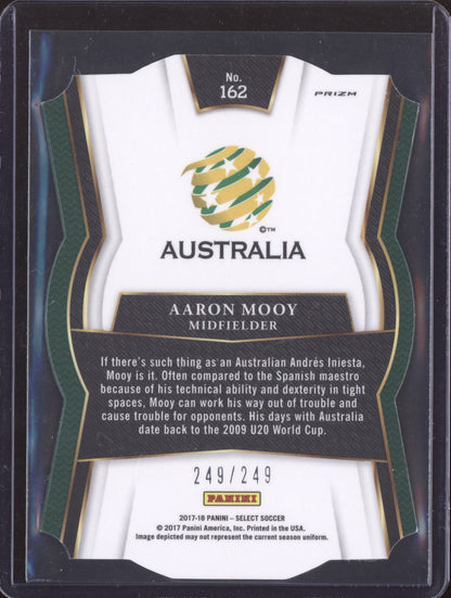 Aaron Mooy 2017-18 Panini Select Mezzanine Light Blue Die Cut 249/249