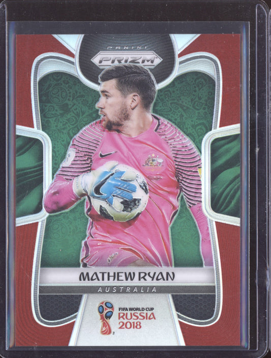Mathew Ryan 2018 Panini Prizm World Cup Red 87/149