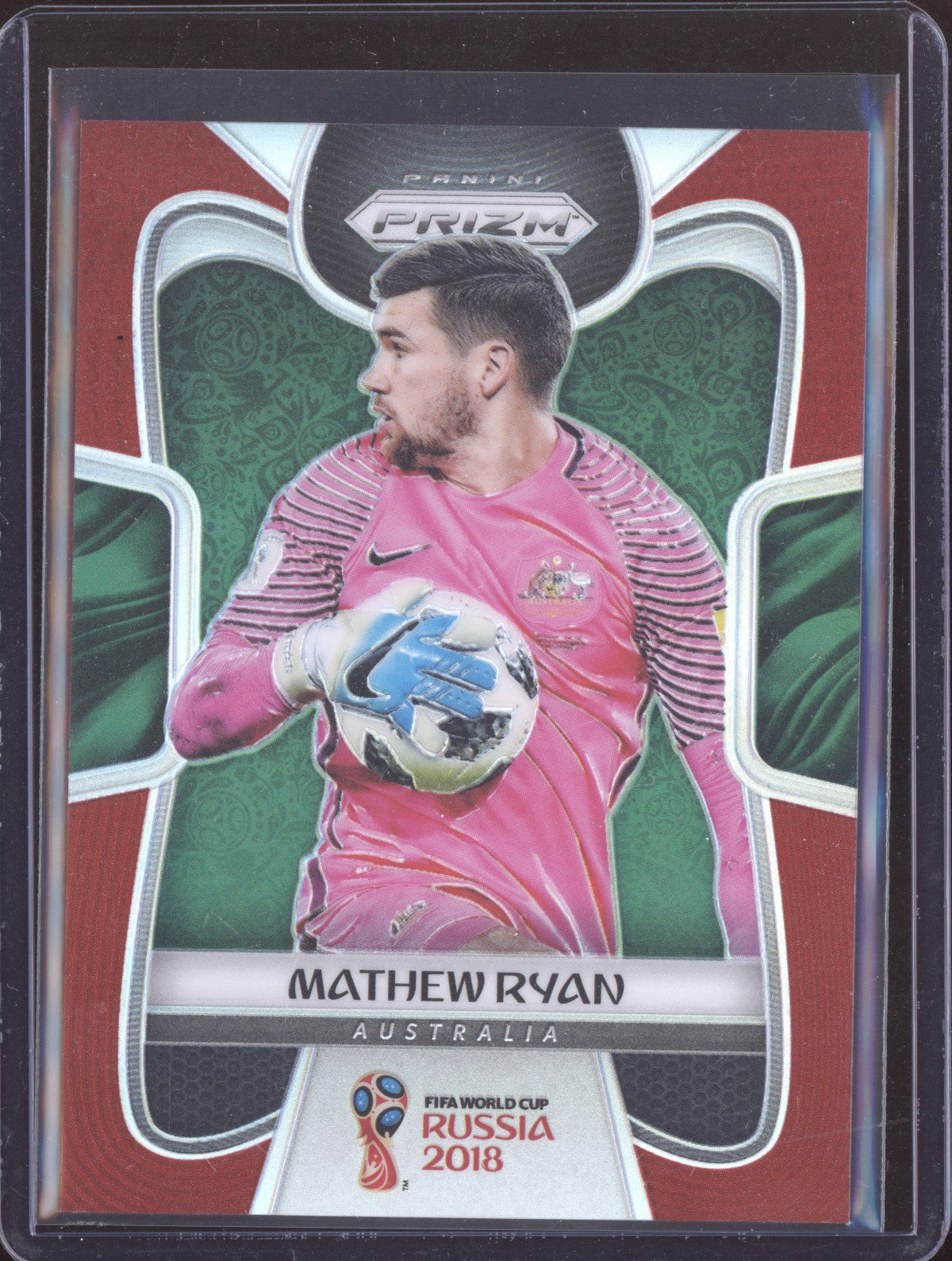 Mathew Ryan 2018 Panini Prizm World Cup Red 37/149