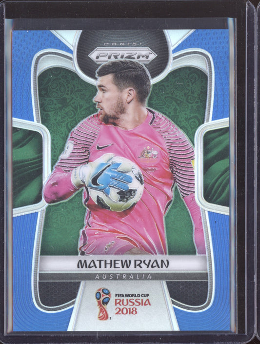 Mathew Ryan 2018 Panini Prizm World Cup Blue 158/199