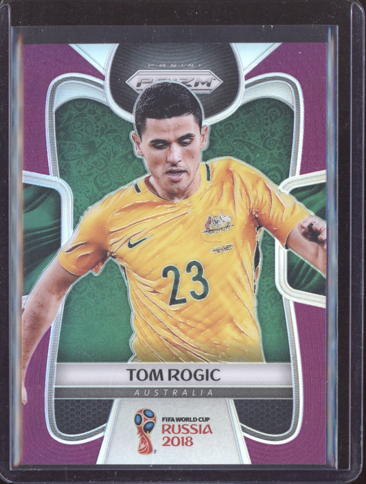Tom Rogic 2018 Panini Prizm World Cup Purple 15/99