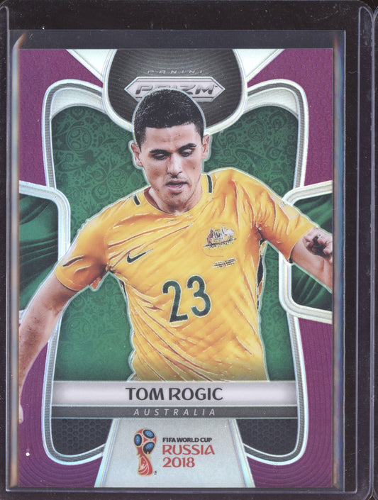 Tom Rogic 2018 Panini Prizm World Cup Purple 35/99