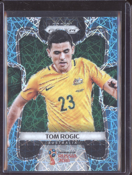 Tom Rogic 2018 Panini Prizm World Cup Light Blue Lazer 72/125