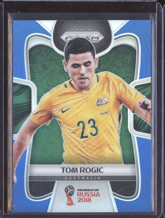 Tom Rogic 2018 Panini Prizm World Cup Blue 143/199