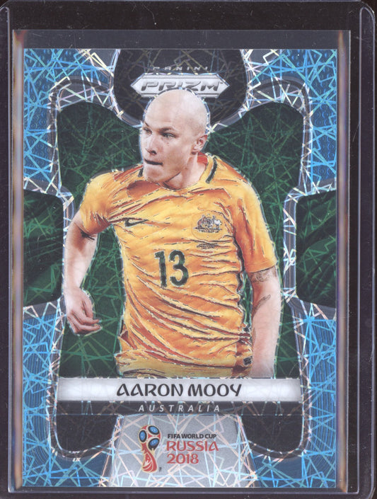 Aaron Mooy 2018 Panini Prizm World Cup Light Blue Lazer 69/125