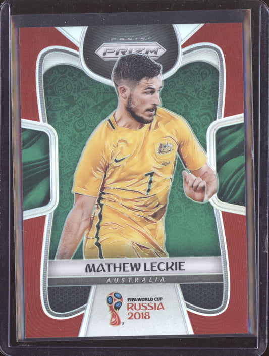 Mathew Leckie 2018 Panini Prizm World Cup Red 70/149