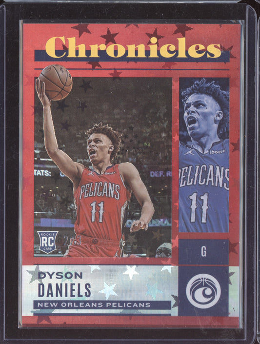 Dyson Daniels 2022-23 Panini Chronicles Red & Gold Asia RC 2/3