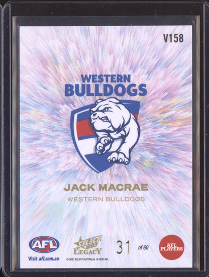 Jack Macrae 2023 Select Legacy Vortex 31/60