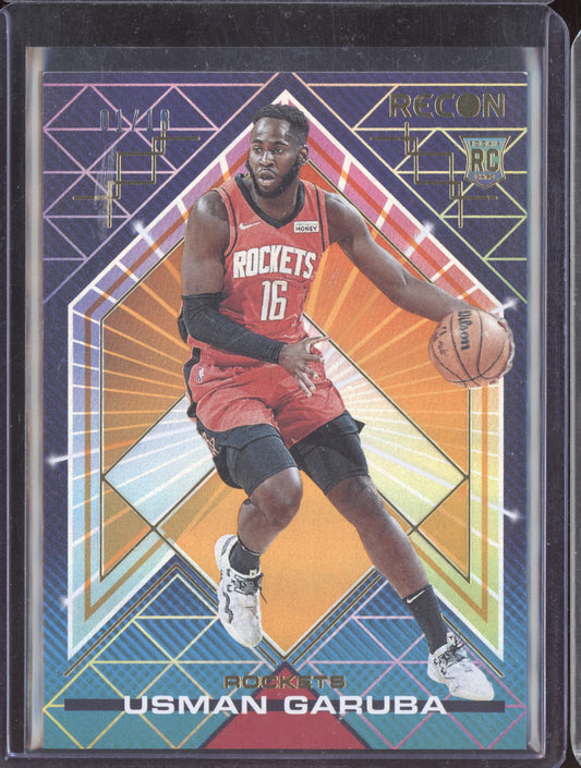 Usman Garuba 2021-22 Panini Recon Orange FOTL RC 1/18