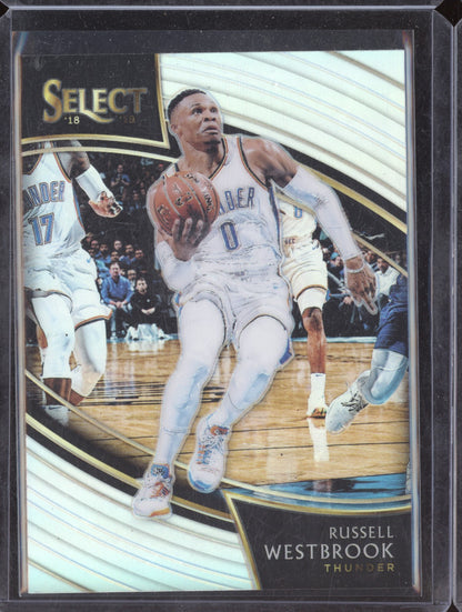 Russell Westbrook 2018-19 Panini Select Courtside Silver