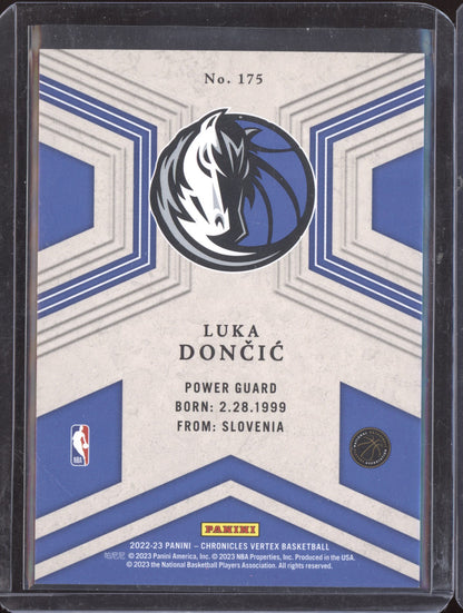 Luka Doncic 2022-23 Panini Chronicles Vertex Asia Red 47/48
