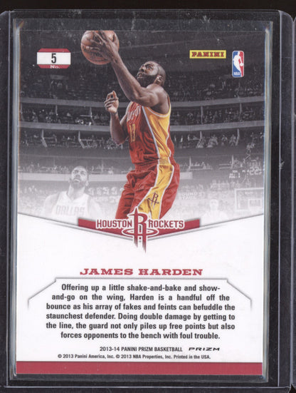 James Harden 2013-14 Panini Prizm Dominance Silver