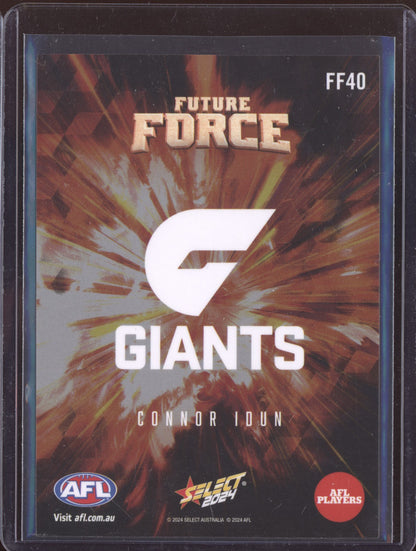 Connor Idun 2024 Select Footy Stars Future Force