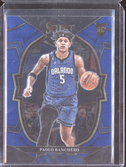 Paolo Banchero 2022-23 Panini Select Blue RC