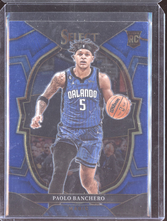 Paolo Banchero 2022-23 Panini Select Blue RC