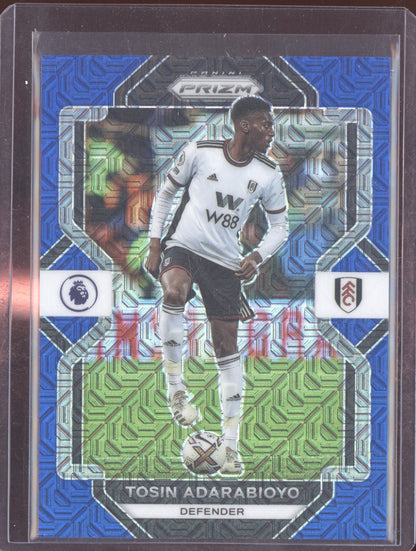 Tosin Adarabioyo 2022-23 Panini Prizm Premier League Blue Mojo 10/25